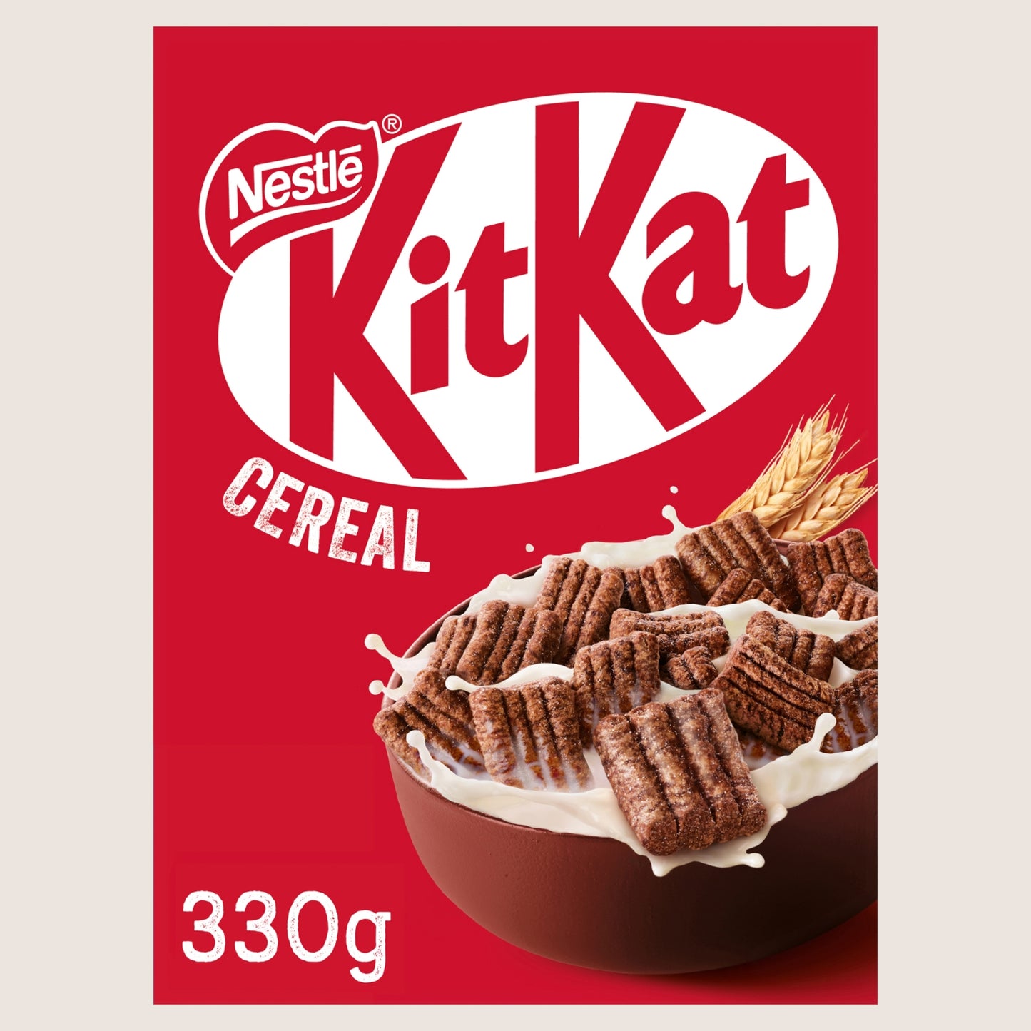 Nestlé KitKat Milk Chocolate Breakfast Cereal Vitamin Fortified 330g