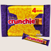 Cadbury Crunchie Chocolate Bar 4 Pack 4 x 32g