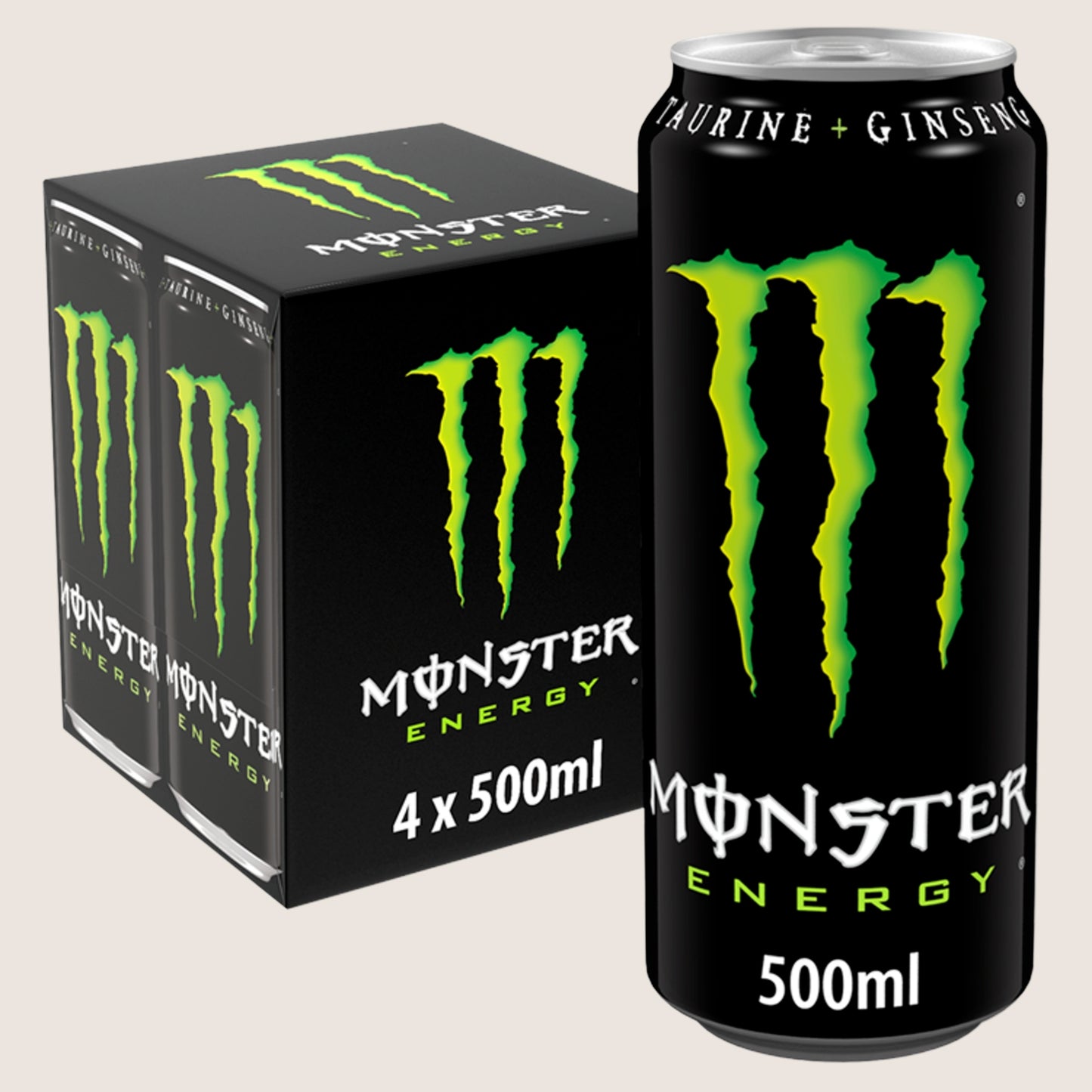 Monster Energy Drink Refreshing 4 x 500ml