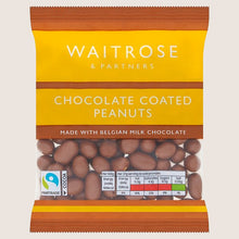 Waitrose Chocolate Coated Peanuts Pure Indulgence 135G