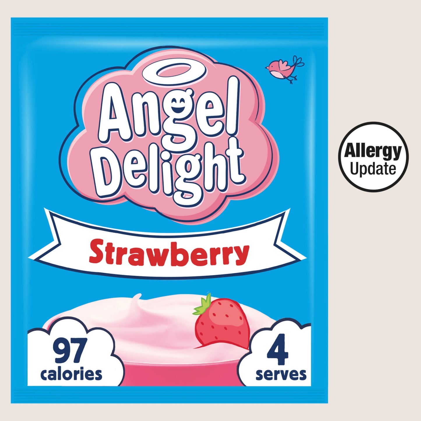 Angel Delight Strawberry Dessert Mix Lighter Recipe 59g