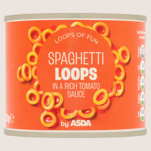 ASDA Spaghetti Loops No Artificial Additives 210g