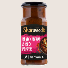 Sharwood's Black Bean & Red Pepper Chinese Cooking Sauce No Artificial Additives 425g