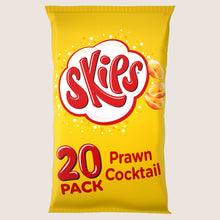Skips Prawn Cocktail Crisps No Artificial Additives 20 Pack