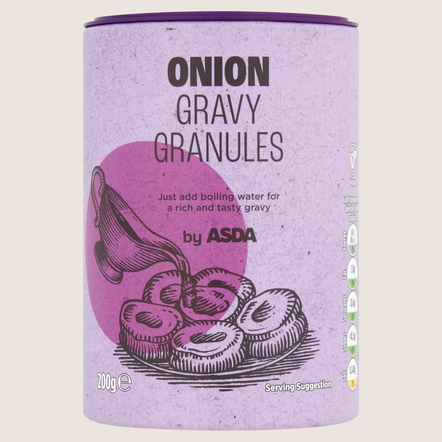 ASDA Onion Gravy Granules No Artificial Additives 200g