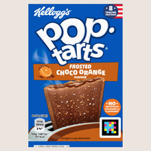 Kellogg's Pop Tarts Choco Orange flavour pastry snacks Vitamin Fortified 8x48g