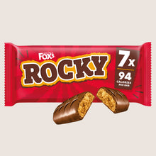 Fox's Biscuits Rocky Original Biscuit Bars 7 Bars Free From Artificial Additives 133g