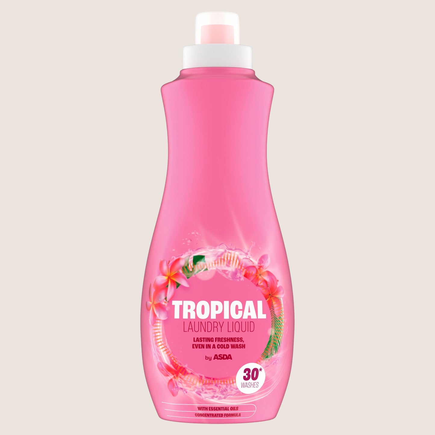 ASDA Tropical Laundry Liquid 30 Washes