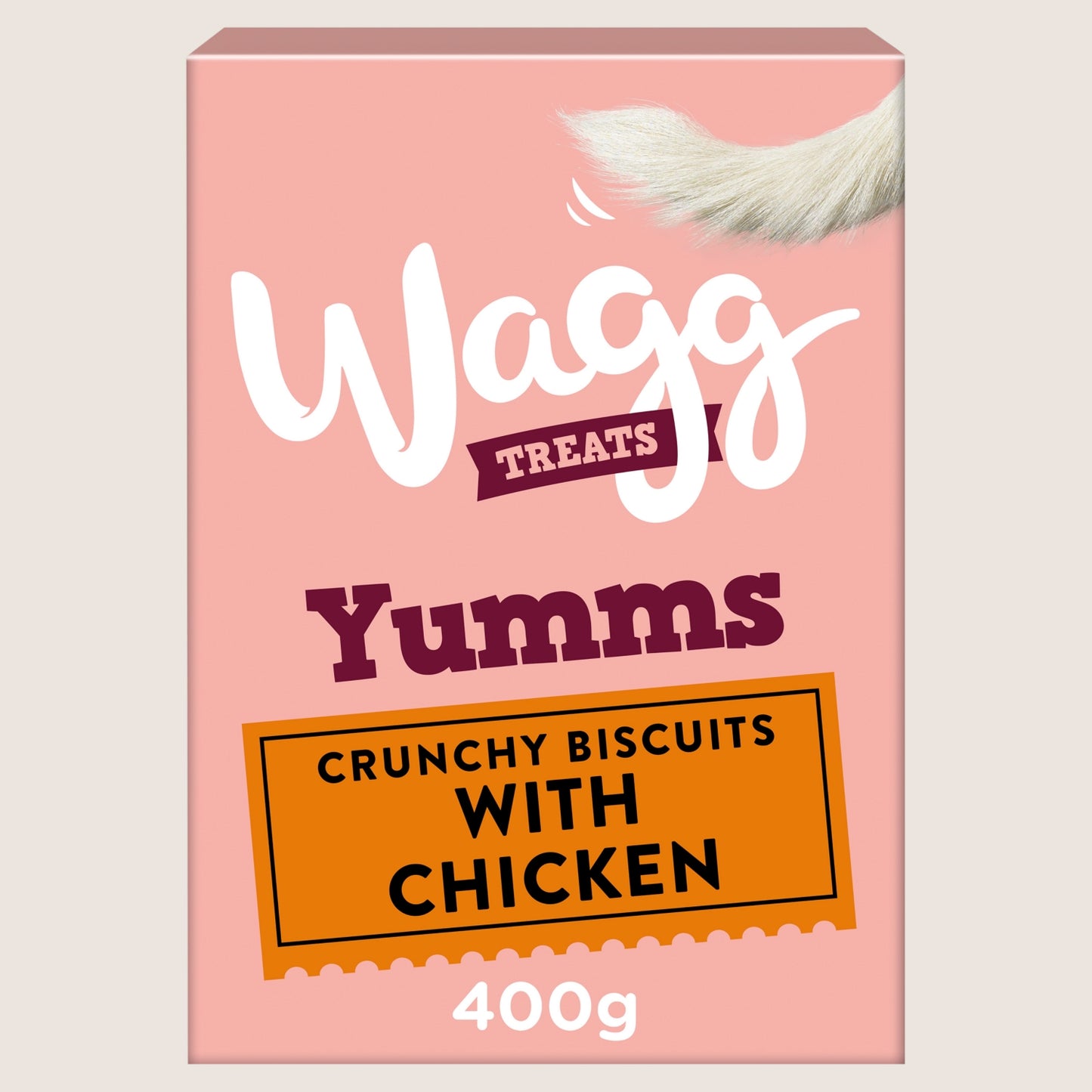 Wagg Yumms Treats Chicken No Artificial Additives 400g
