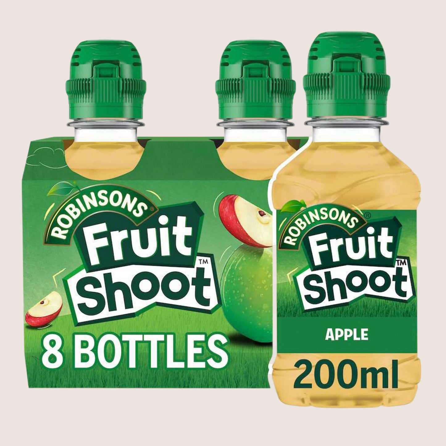 Robinsons Fruit Shoot Apple Kids Juice Drink No Added Sugar 8 x 200ml
