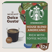 Starbucks ® Americano House Blend By Nescafé Dolce Gusto, Coffee Pods x12 No Artificial Additives