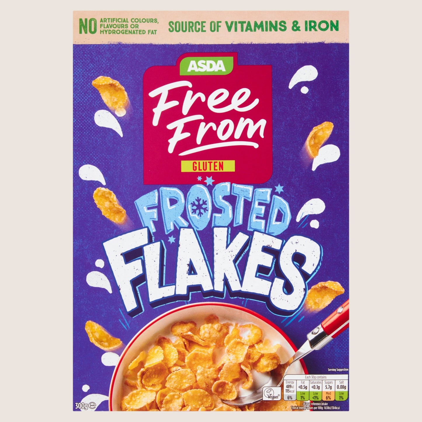 ASDA Free From Free From by Frosted Flakes Gluten Free 300g