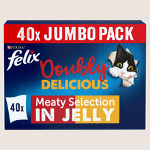 Felix FELIX Doubly Delicious Countryside Selection Wet Cat Food With Omega Oils 40x85g