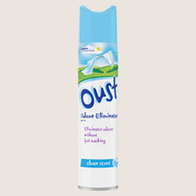 Oust Odour Eliminator Aerosol Clean Scent Air Freshener Nutritionally Complete 300ml