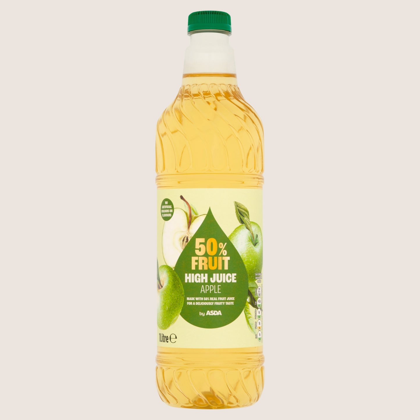 ASDA 50% Fruit High Juice Apple High Juice 1 Litre