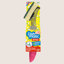 Dishmatic Style Fillable Washing Up Handle and Bonus Refill