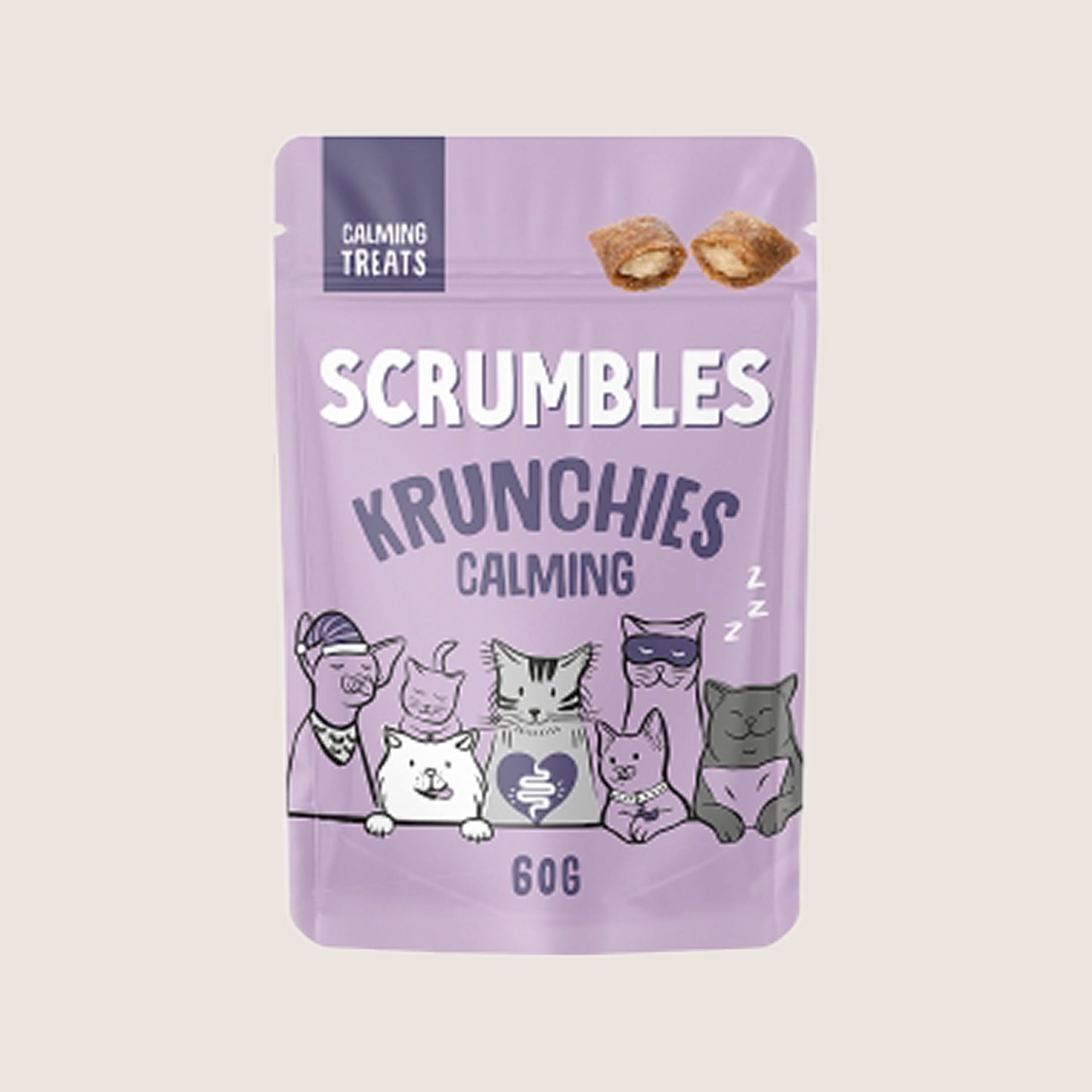 Scrumbles Krunchies Calming Nutritionally Complete 60g