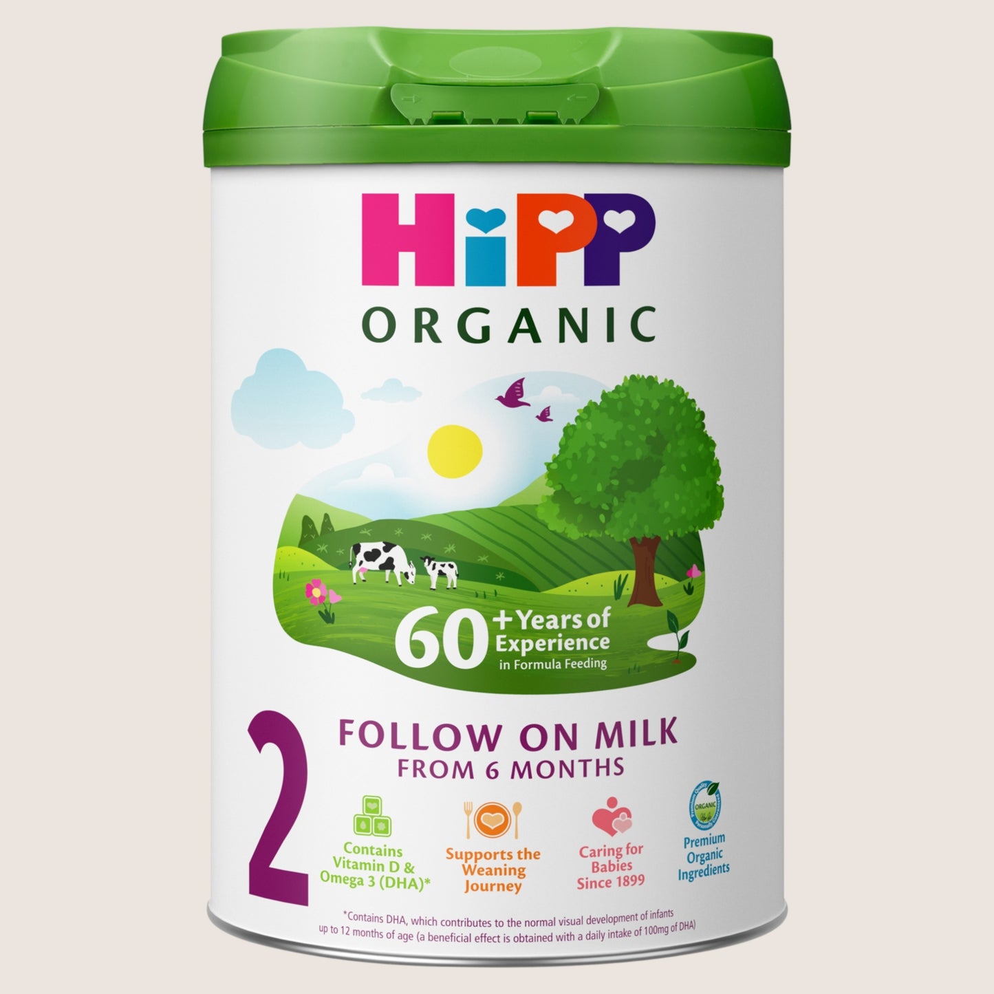 Hipp Organic Organic 2 Follow on Milk from 6 Months 800g