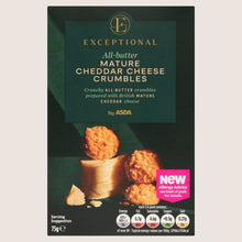 ASDA Extra Special Exceptional by All-Butter Mature Cheddar Cheese Crumbles Free From Artificial Additives 75g