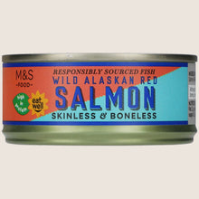 M&S Wild Alaskan Red Salmon Skinless & Boneless 105 g