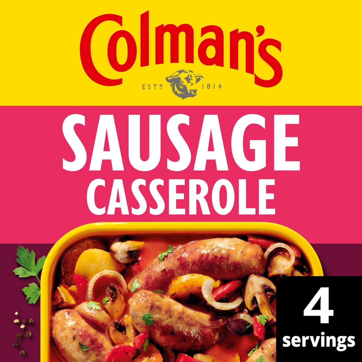 Colman's Classic Comforts Sausage Casserole Meal Maker Vegan Friendly 39 g