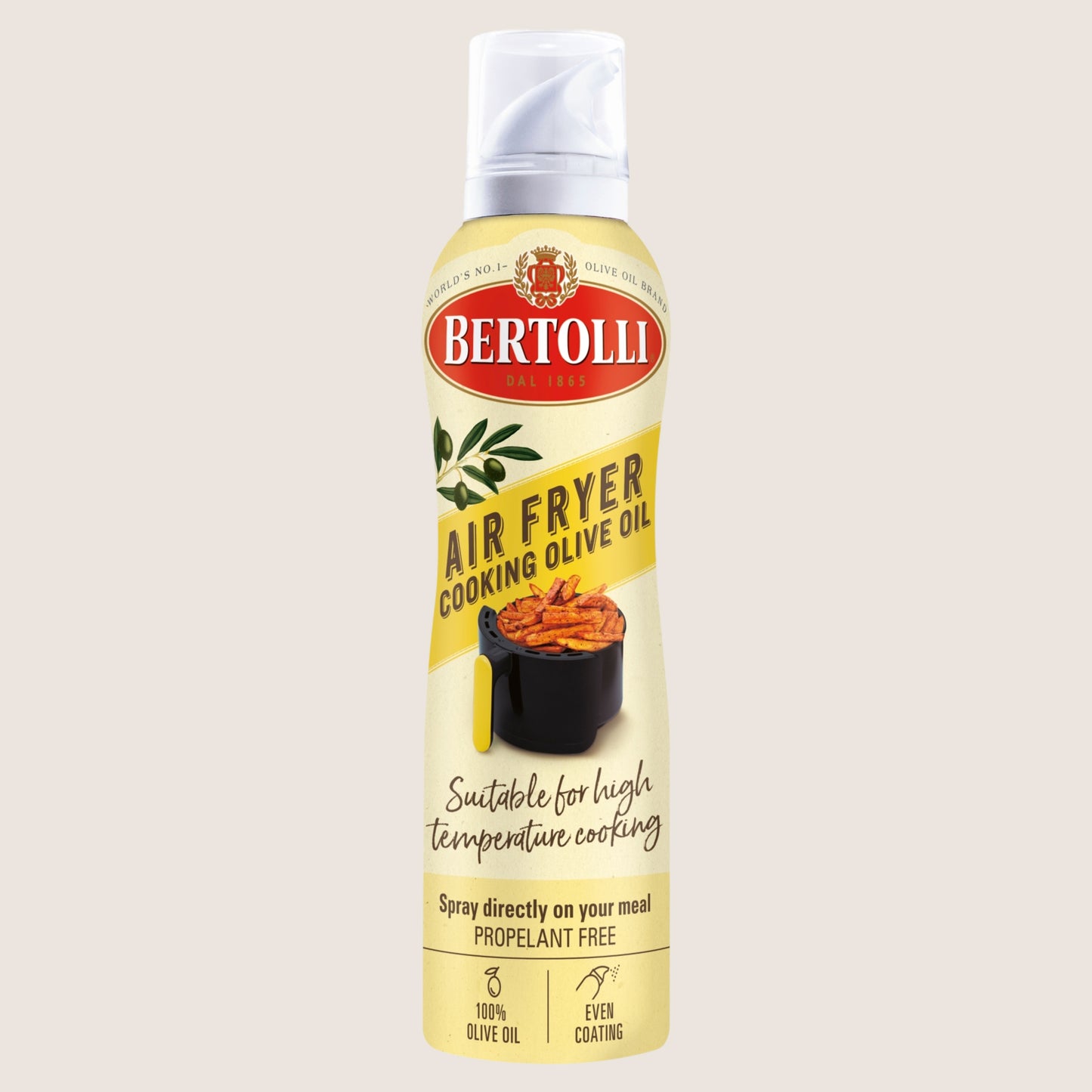 Bertolli Air Fryer Cooking Olive Oil No Artificial Additives 200ml