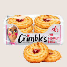 Mrs Crimble's 6 Gluten Free Jam Coconut Rings Gluten Free
