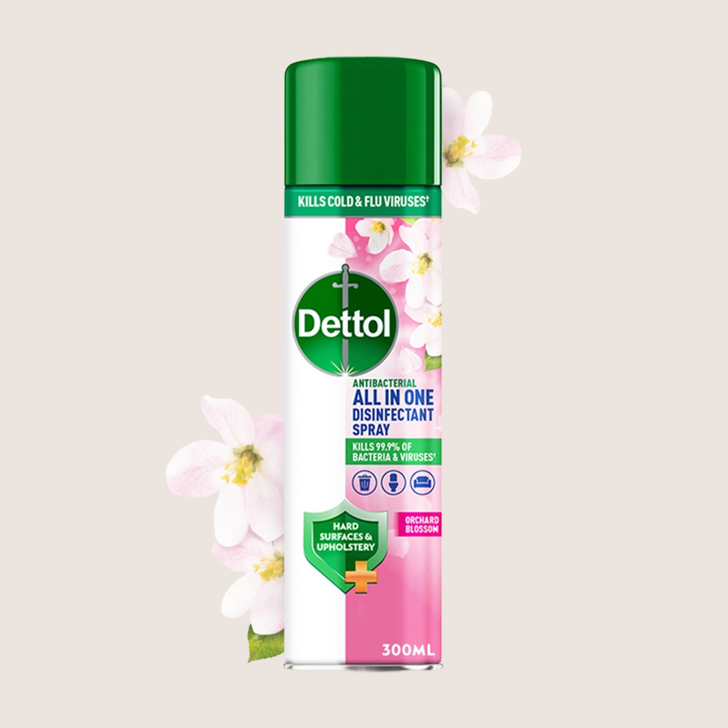 Dettol Antibacterial All in One Disinfectant Spray Orchard Blossom 300ml