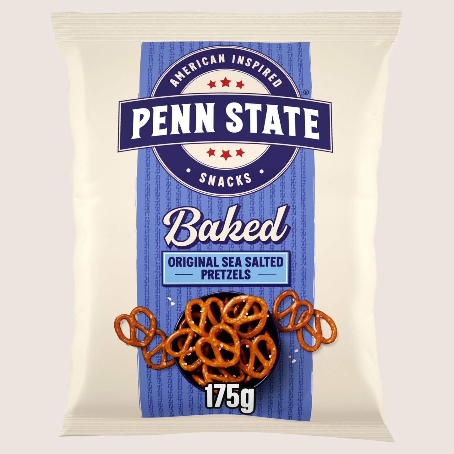 Penn State Sea Salted Sharing Pretzels Sharing Size 175g