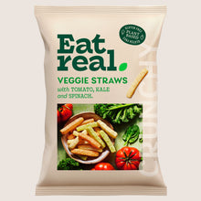 Eat Real Tomato, Kale & Spinach Veggie Straws Sharing Gluten Free 110g