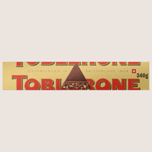 Toblerone honey & almond nougat milk chocolate gift block 340 g