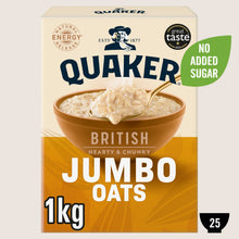 Quaker Jumbo Porridge Oats Vitamin Fortified 1kg