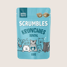 Scrumbles Krunchies Dental Cat Treats Dental Care 60g