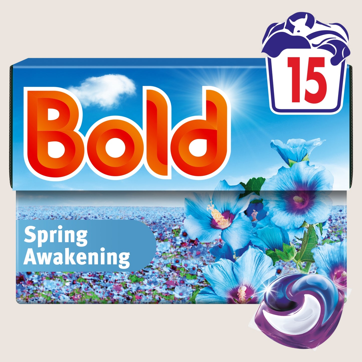 Bold PODS Washing Liquid Capsules 15 Washes