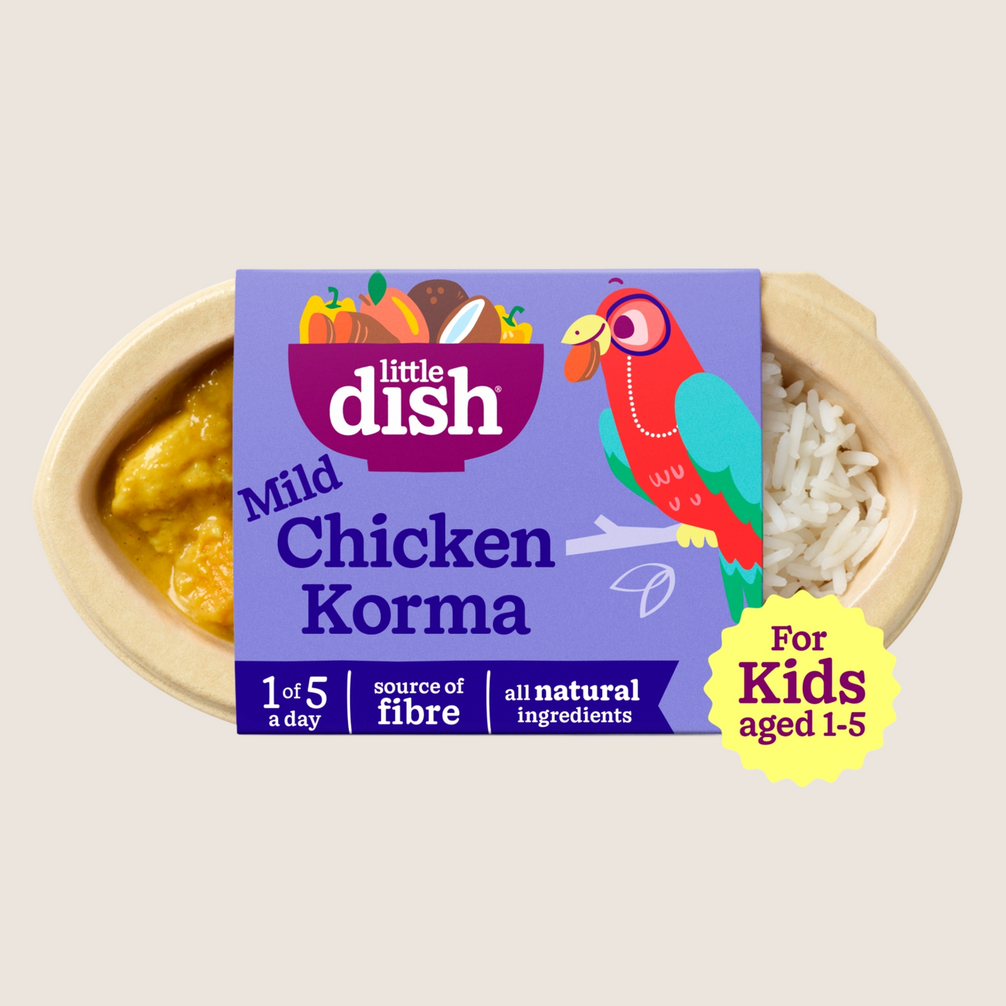 Little Dish Mild Chicken Korma Gentle Formula 200g