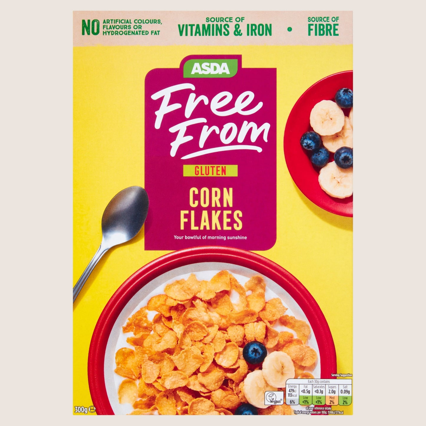 ASDA Free From Free From by Corn Flakes Gluten Free 300g