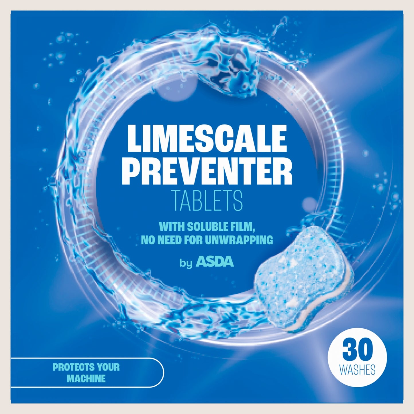 ASDA Limescale Preventer Tablets 30 x () 10g