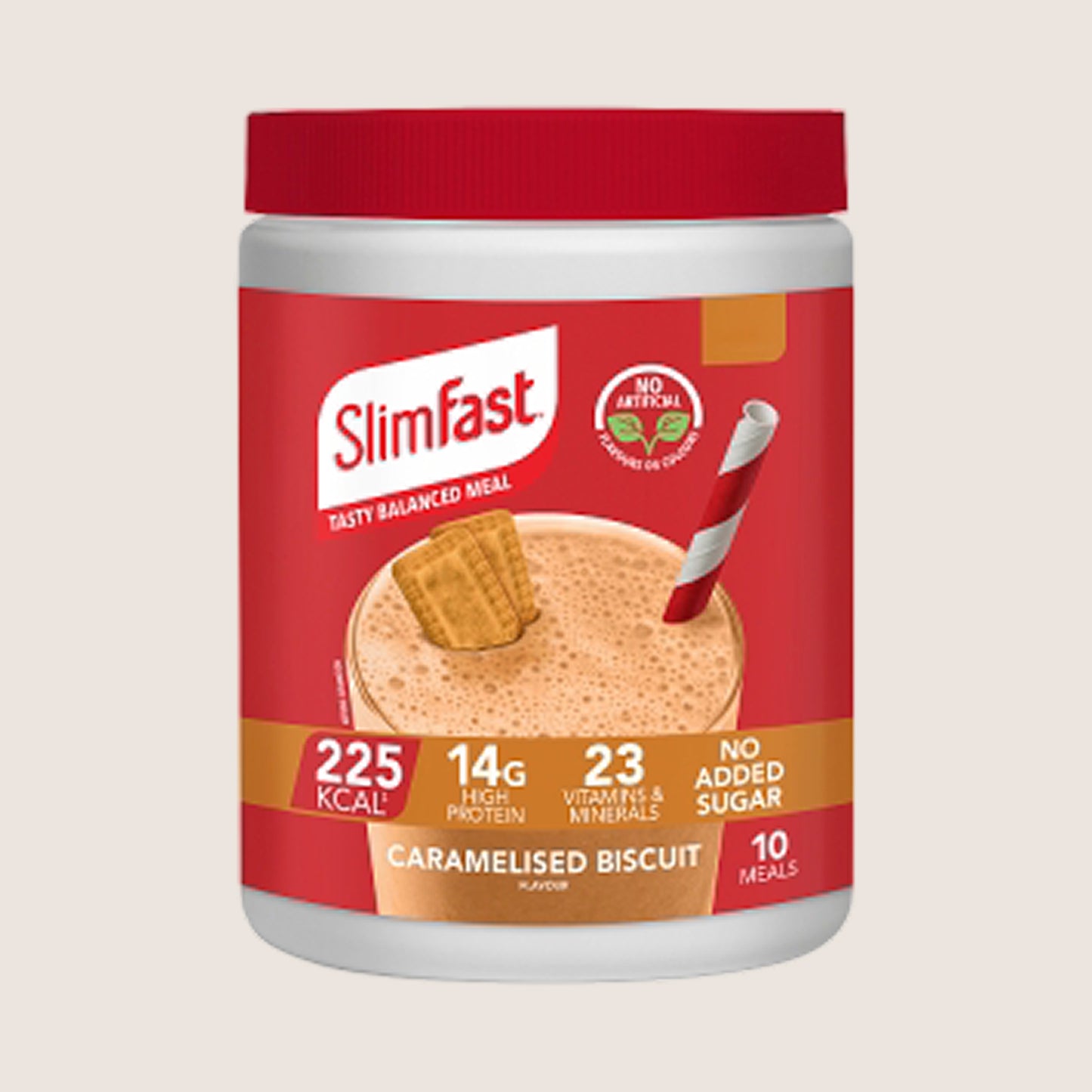 Slimfast Caramelised Biscuit Flavour Tasty Balanced Meal