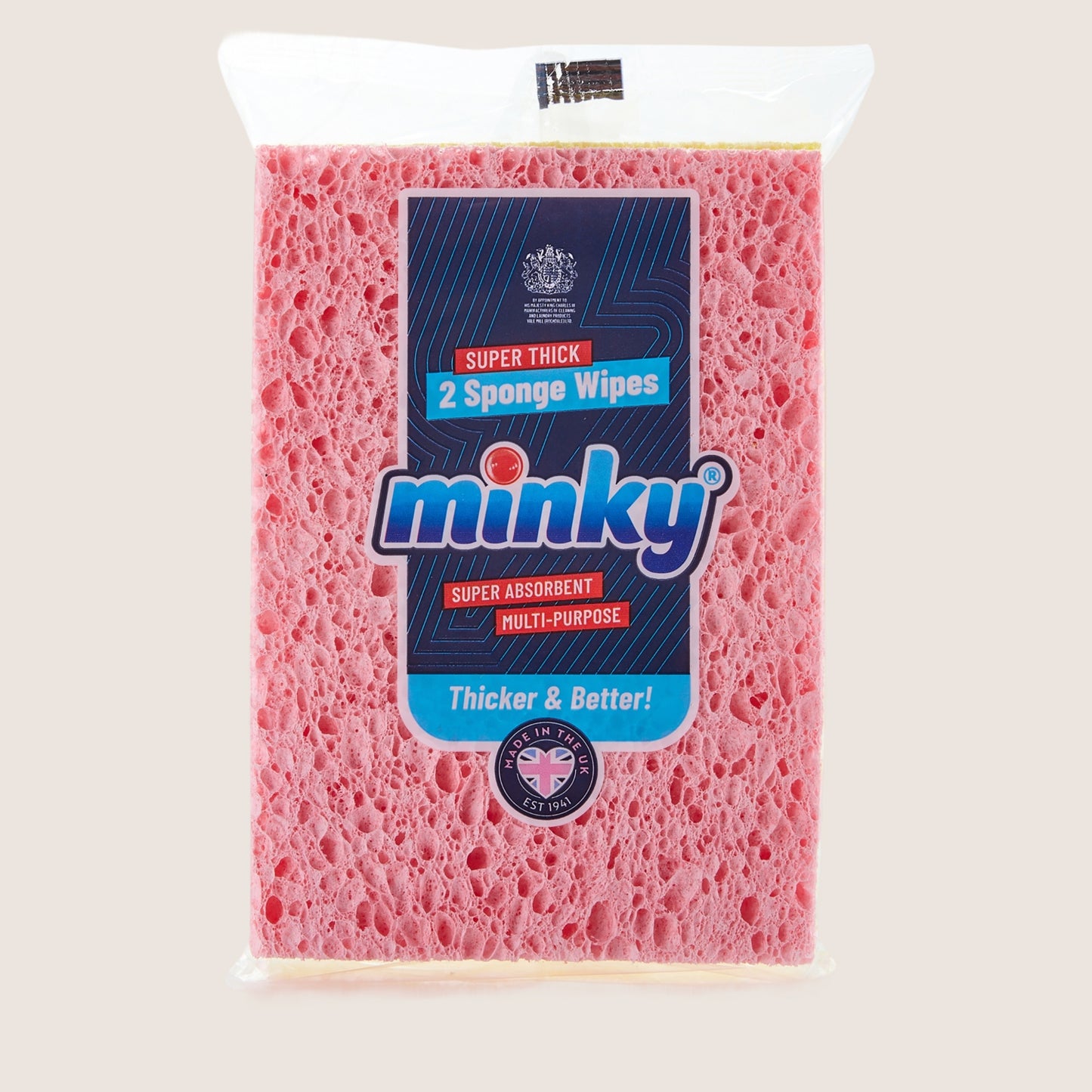 Minky 2 Super Thick Sponge Wipes