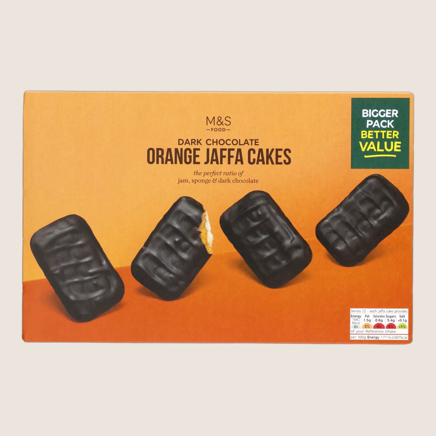 M&S Dark Chocolate Jaffa Cakes 250 g