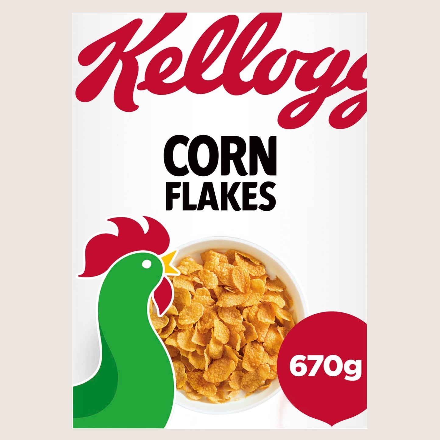 Kellogg's Corn Flakes Vitamin Fortified 670g