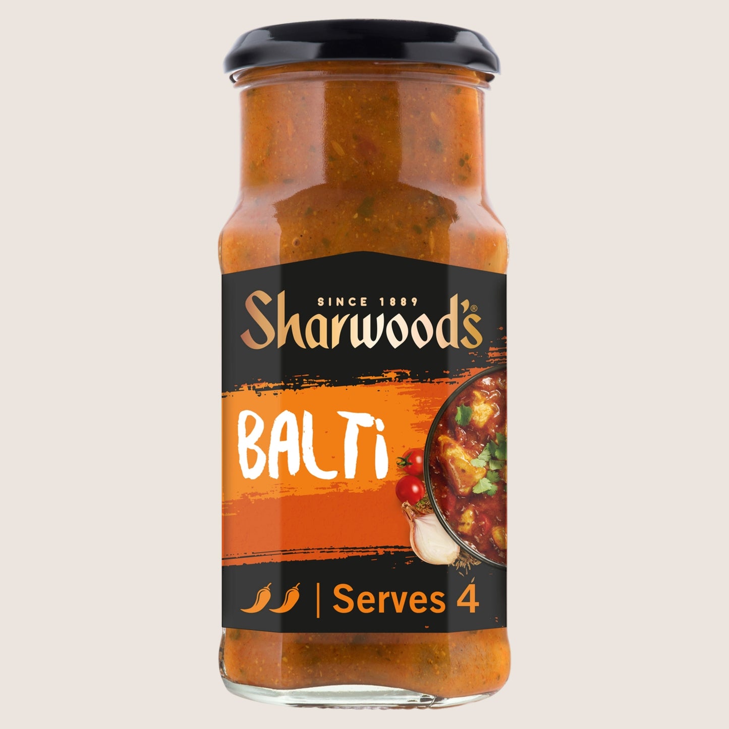 Sharwood's Indian Balti Curry Cooking Sauce No Artificial Additives 420g