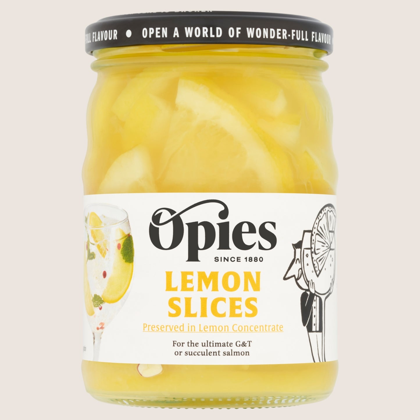 Opies Lemon Slices Cupboard Essential 350g