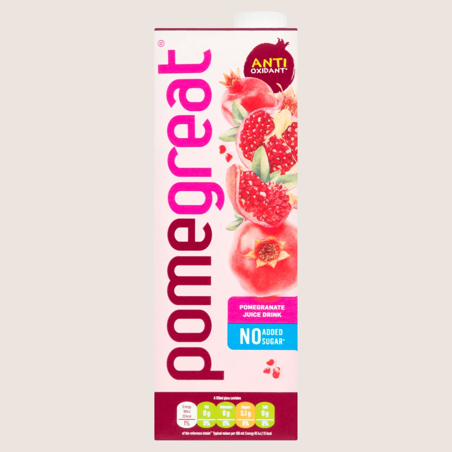 Pomegreat Juice Drink No Added Sugar 1L