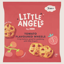 LITTLE ANGELS by ASDA Tomato Flavoured Wheels 7+ Months Gentle Formula 20g