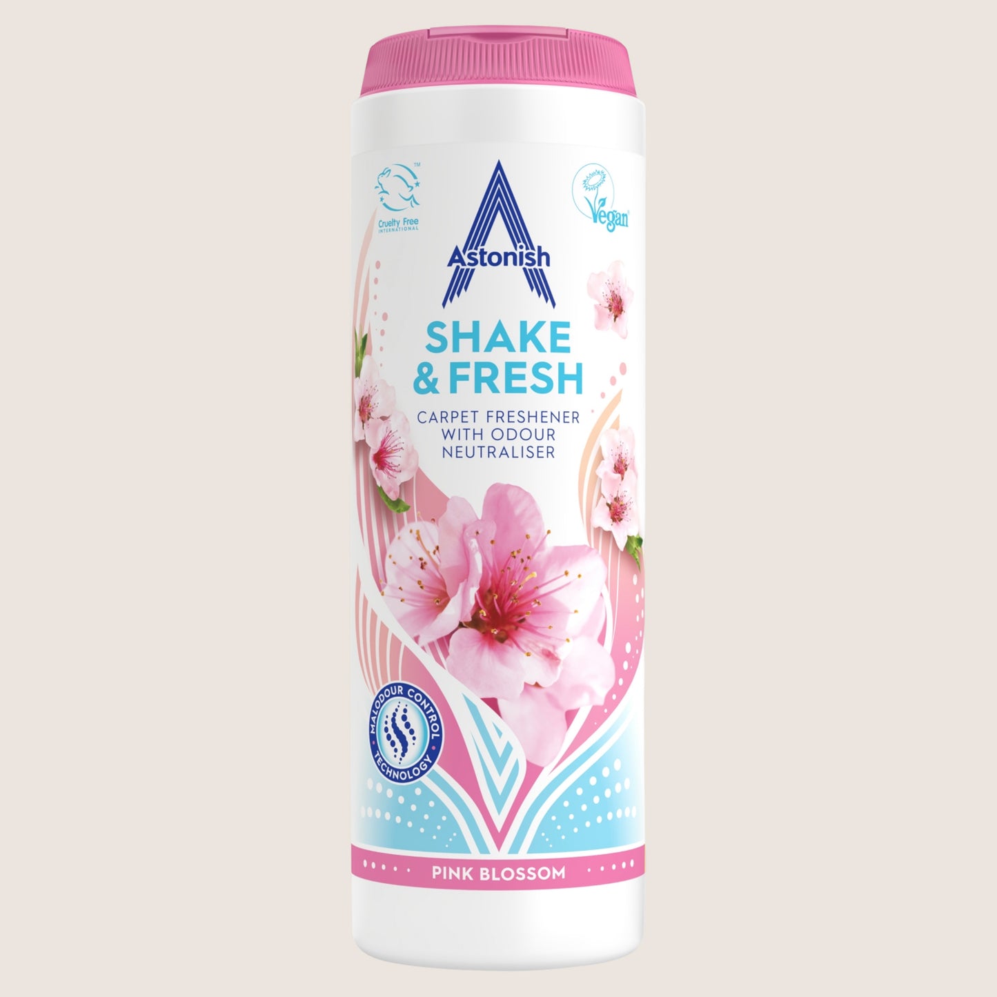 Astonish Pink Blossom Carpet Freshener with Odour Neutraliser 350g