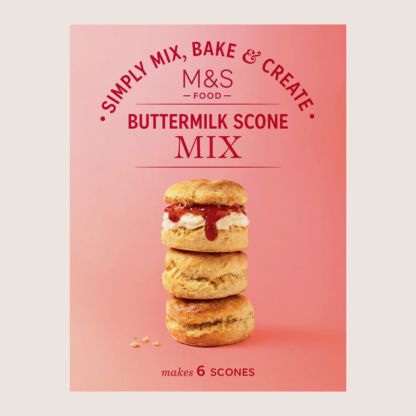 M&S Buttermilk Scone Mix 320 g