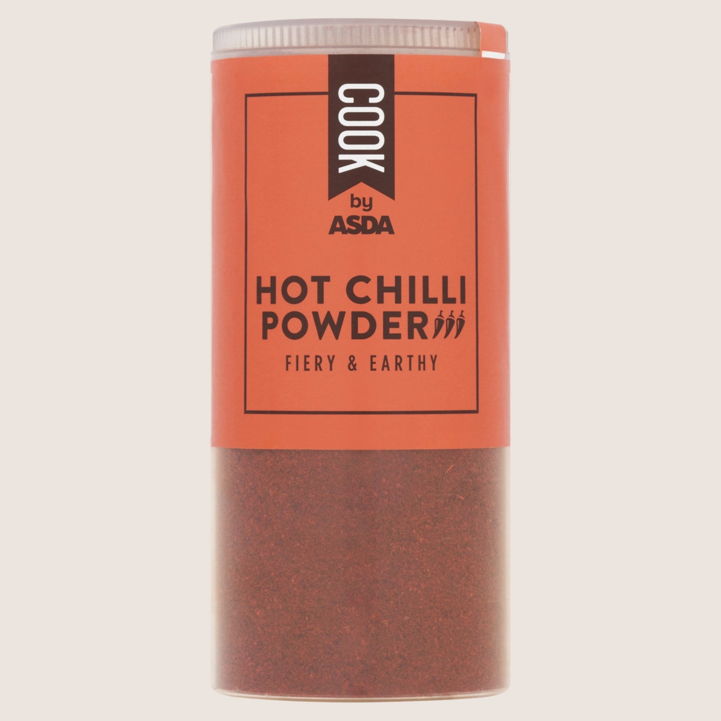Cook by ASDA Cook Hot Chilli Powder No Artificial Additives 100g