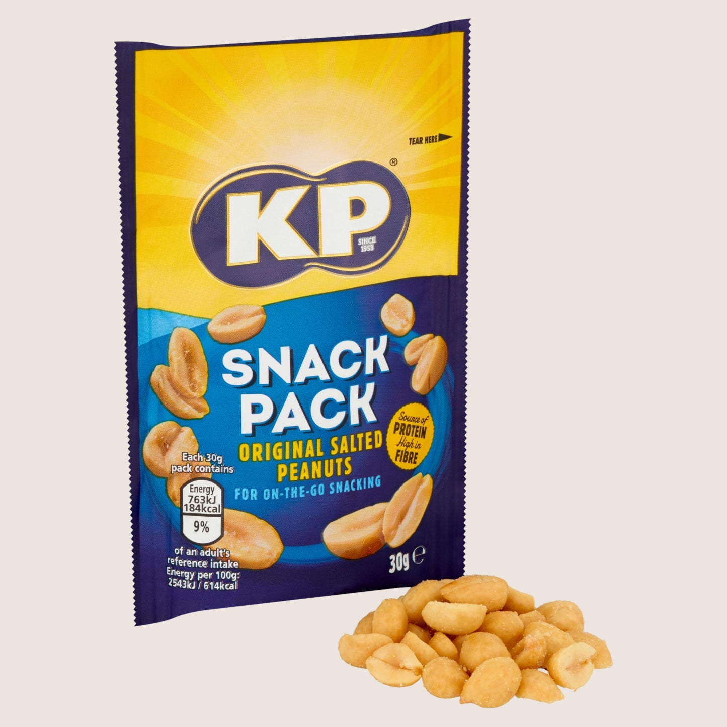 KP Original Salted Peanuts Multipack 30g