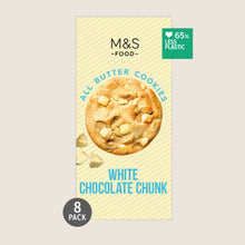 M&S 8 All Butter Belgian White Chocolate Chunk Cookies All Butter Recipe 200 g